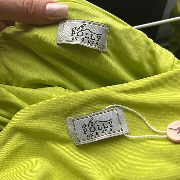 Lime Oh Polly Skirt Set! - Picture 5 of 5